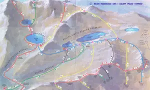 Jak przejść szlak turystyczny do Doliny Pięciu Stawów w Tatrach: mapa i czas