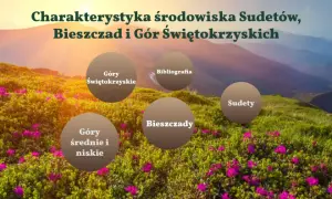 Charakterystyka środowiska polskich gór - porównanie Sudetów, Bieszczad i G. Św.