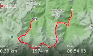 Szlak z doliny Chochołowskiej do Kościeliskiej: mapa, czas przejścia, porady