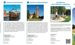 Jak zaplanować trasę fotograficzną po najpiękniejszych latarniach morskich? Zobacz latarnie w Gąskach, Darłowie, Jarosławcu i Park Miniatur Latarni Morskich w Niechorzu.