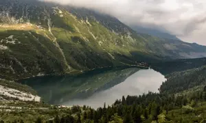 Jak dojść z Doliny Pięciu Stawów do Morskiego Oka - mapa i opis szlaku