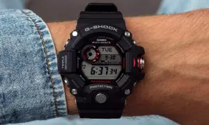 Czarny G-Shock Rangeman z potrójnym sensorem. Czy warto inwestować w zegarek z mapami i wysokościomierzem barometrycznym? Ten model to odpowiedź.