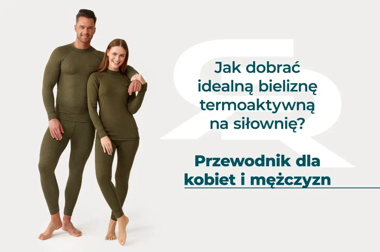 Para idealna w zielonej bieliźnie termoaktywnej. Dowiedz się, jak dobrać bieliznę termoaktywną do intensywnego podejścia na siłownię.