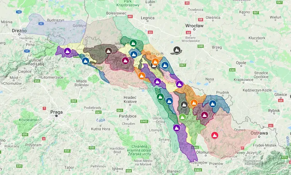 Zdjęcie Karkonosze i Sudety - poznaj najpiękniejsze pasma górskie Polski