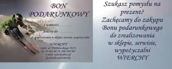 Wierchy Łódź - najlepszy sklep narciarski z wyjątkowym sprzętem